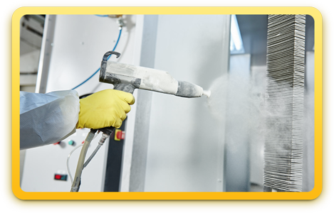 Порошковое окрашивание металлопроката